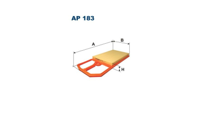Filtru aer FILTRON AP183 VW Polo 6N, New Beetle, Lupo, Golf 4, Golf 5, Bora ,Skoda Octavia 1U, Seat Toledo, Leon 1M; Ibiza/Cordoba 6K/6L; Inca, Arosa, motor 1.4 16V; 1.6 16V