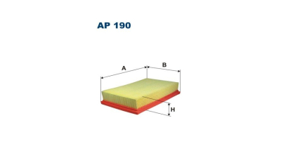 Filtru aer Opel Agila (A) (H00), 09.2000-12.2007; Suzuki Wagon R+ Liftback (Mm), 05.2000-, FILTRON AP190