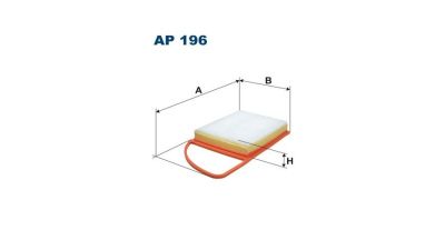 Filtru aer FILTRON FLAP196