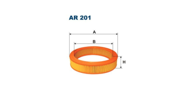 Filtru aer FILTRON AR201