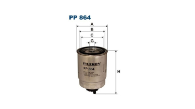 Filtru combustibil FILTRON PP864