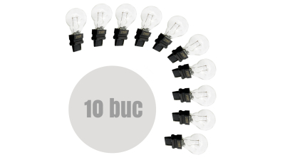 Bec auto W3x16d 12V 21W, set 10 buc