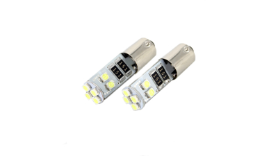 Bec auto led SMD Carguard 12V 0.5W Ba9s T8.5 , bord si pozitie, 2 buc