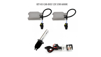 Kit HID xenon H3 Can-Bus 12V 35W 6000K