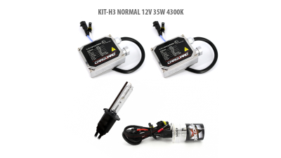 Kit HID xenon Carguard bec H3 Normal 12V 35W 4300K