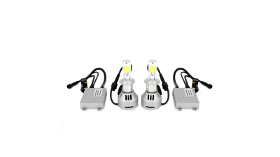 Set becuri auto led H7, 12V-24V, 3200 Lumeni, Led tip Cree Chip, kit complet cu 2 becuri , 2 buc balasturi .