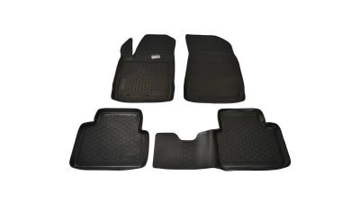 Set covorase auto BestAutoVest din cauciuc Fiat Bravo 2 2006- presuri tip Tavita 4 buc