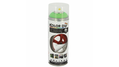 Spray vopsea cauciucata Kolor Dip Verde Fluorescent 400ml