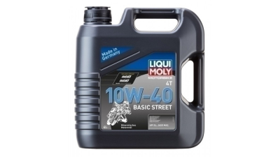 Ulei motor Liqui Moly Motorbike 4T 10W40 Basic Street 4 Litru