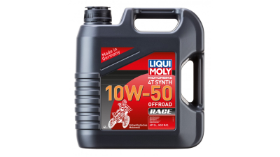 Ulei motor sintetic Liqui Moly Motorbike 4T 10W50 Offroad Race 4 Litri