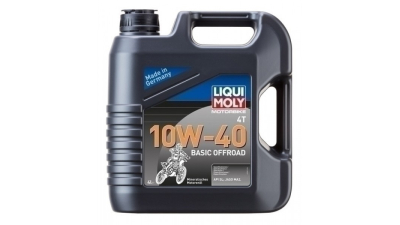 Ulei motor Liqui Moly Motorbike 4T 10W40 Basic Offroad 4 Litri