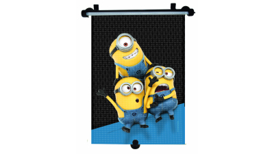 Jaluzea auto pentru geamurile laterale Minions, 50x41 cm , 1 buc. 