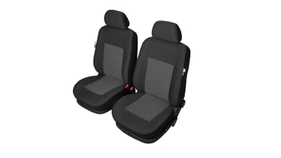 Set huse scaun model Perun pentru Volvo XC60, culoare Gri, set huse auto Fata