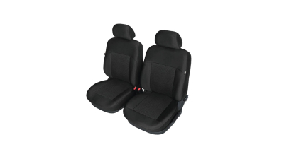 Set huse scaun model Poseidon Negru pentru Audi Q3, set huse auto Fata