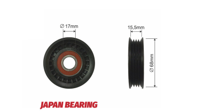 Rola intindere curea transmisie Subaru Impreza G10, G11 1992-2007, Legacy B11, B12, B13 1993-2009, Forester S10, S11 1992-2007, NTY RNK-SB-000