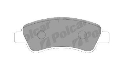 Placute frana Citroen Berlingo, Citroen C3, Citroen Xsara , Peugeot 206 208 307, Peugeot Partner, 1996-2008, SRLine 