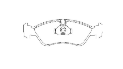 Set placute frana Starline fata Opel Vectra A, Omega A , Vectra B , Calibra A , Kadett E, Astra F , Daewoo Cielo , Lanos, Nexia 