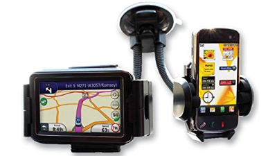 Suport auto pentru telefon dublu pentru telefon si GPS Streetwize 