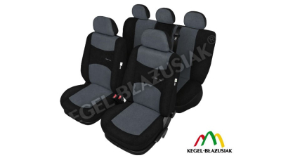 Set huse scaune auto SportLine Gri pentru Alfa Romeo Mito