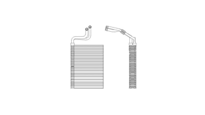 Evaporator aer conditionat Bmw Seria 1 E87/E88/E81/E82 2004-2011, Seria 3 E90/E91/92/93 2005-2013, X1 E84 2009-2015, X3 F25 2010-, X4 F26 2014-, 295x225x48mm, DELPHI TSP0525197