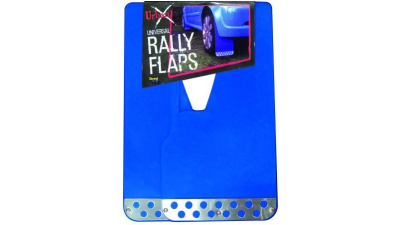 Set aparatori noroi Streetwize Rally Look Blue universale, cu element cromat 2 buc. 