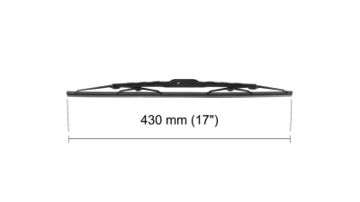 Lamela stergator Motgum Polonia cu lama de 430 mm, fixare standard tip U, 1 buc, 