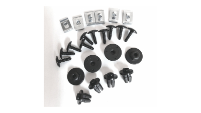 Set cleme fixare carenaj roata VOLVO S40/V50 (MS/MW), 10.2003-05.2012; S80 (AS), 04.2006-2016; XC60, 05.2008-05.2013,aripa interiorara, 24 buc