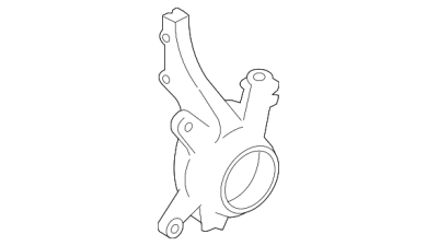 Portfuzeta Fiat Sedici, 06.2006-10.2014, Suzuki Sx4 (Ey, Gy), 06.2006-, parte montare Fata, Stanga, SRLine ZW-F002L