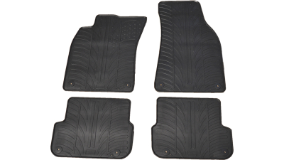 Set covorase auto din cauciuc Audi A6 Sedan (4F/C6) 2004-2010, Negru, Gledring, 4 buc.