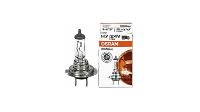 Bec auto halogen OSRAM H7 24V; 70W; Px26d; 64215, 1 buc.