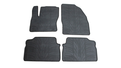 Set covorase auto din cauciuc Ford C-Max 2003-2009, Ford Kuga 2008-2011, Negru, Gledring, 4 buc.