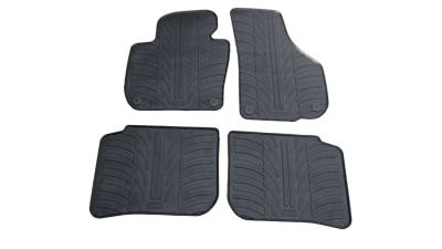 Set covorase auto din cauciuc Skoda Superb 2 2009-03.2015, Negru, Gledring, 4 buc.