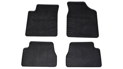 Set covorase auto din cauciuc Kia Picanto 2004-2010, Negru, Gledring, 4 buc.