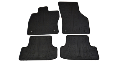 Set covorase auto din cauciuc Audi A3 Sportback/ Sedan (8V) 2012-06.2020, 3/5 usi, , Negru, Gledring, 4 buc.