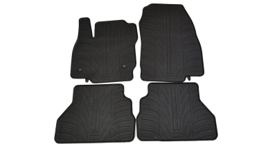 Set covorase auto din cauciuc Ford B-Max 2012-2015, Negru, Gledring, 4 buc.