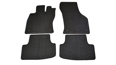 Set covorase auto din cauciuc Vw Golf 7 Sportsvan 2014-, Audi A3 Sportback 2013-, A3 sedan 2013-, Negru, Gledring, 4 buc.