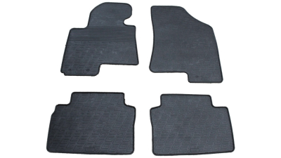 Set covorase auto din cauciuc Hyundai IX35 2010-2015, Kia Sportage (5 locuri) 2010-01.2016, Negru, Gledring, 4 buc.