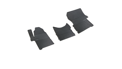 Set covorase auto din cauciuc Mercedes Sprinter 2 2006- Vw Crafter 2006-, presuri BestAutoVest, negre, 3 buc.