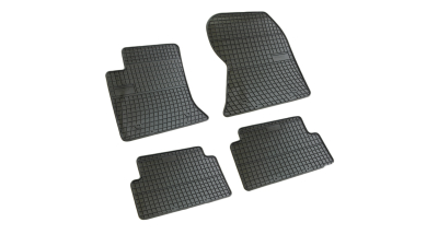 Set covorase auto din cauciuc Ford Focus 1 1998-2005, presuri BestAutoVest, negre, 4 buc.