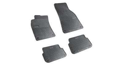 Set covorase auto din cauciuc Audi A6-C6 2004-2006, presuri BestAutoVest, negre, 4 buc.