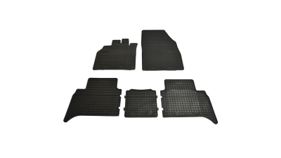 Set covorase auto din cauciuc Renault Scenic 2 2003-2009 culoare Negru, presuri BestAutoVest, 5 buc.