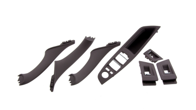 Set manere usa fata interior Bmw Seria 5 F10, F11 2009-, Maro-7 Piese, , NTY EWS-BM-056