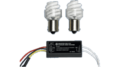 Set 2 becuri auto Autostyle pentru semnalizare NEON 12V 21W G25 BA15S , rosu , simetric