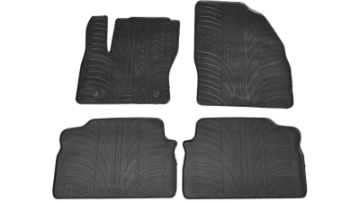 Set covorase auto din cauciuc Ford Kuga 2011-2013, Negru, Gledring, 4 buc.