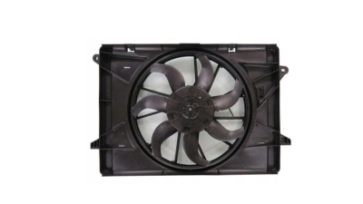 GMV radiator electroventilator Chrysler Pacifica Hybrid, 2016-, motor 3.6 V6, benzina/electric, cutie automata, cu AC, 493 mm; 3 pini