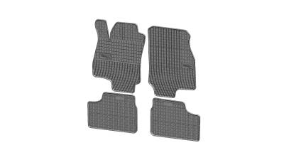 Set covorase auto din cauciuc Opel Astra G 1998-2009 culoare Gri, presuri BestAutoVest, 4 buc.