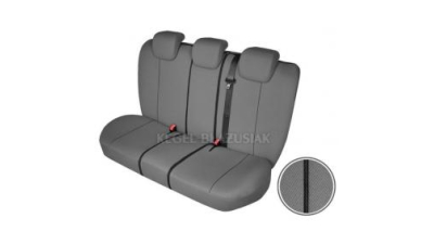 Set huse scaun model Hermes Grey pentru Renault Clio 2 1998-2012 , culoare gri, set huse auto Spate