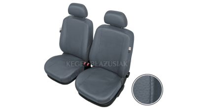 Huse scaune auto imitatie piele Audi 100, set Fata , Culoare Gri