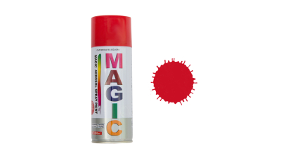 Spray vopsea MAGIC Rosu Passion , 400 ml.