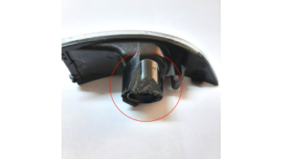 Lampa Semnalizare oglinda Renault Megane III, 10.2008-11.2013, partea Dreapta, culoare sticla , sticla convexa, cu incalzire, 261609550R MUFA RUPTA/VEZI POZA 